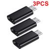 1-10Pcs USB Type C Male To Micro USB Female Adapter Connector Type-C Micro USB Charger Adaptor for Xiaomi Redmi Huawei Converter