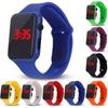 Korean Trendy ING Style Personalized LED Digital Watch, Internet-famous Square Mirror Student Sports Electronic Watch