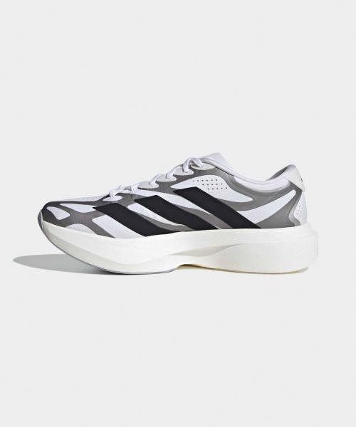 [Adidas] Adizero EVO SL EXO - White:Black:Iron Metallic [KI4763]
