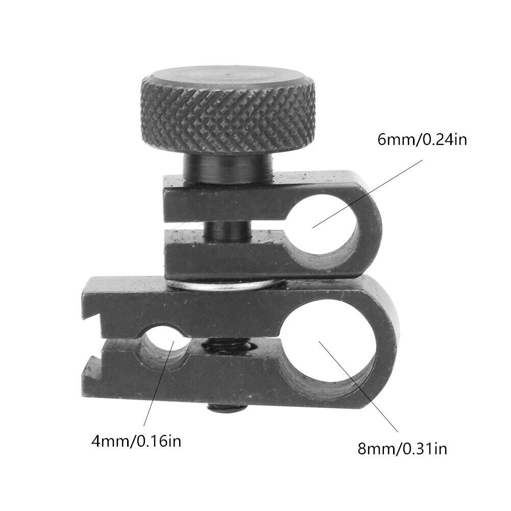 Gauge Clamp Dial Test Indicator Professional Appearance Reliable Fixing Three Sizes Available Mechanical Clamp For Testing