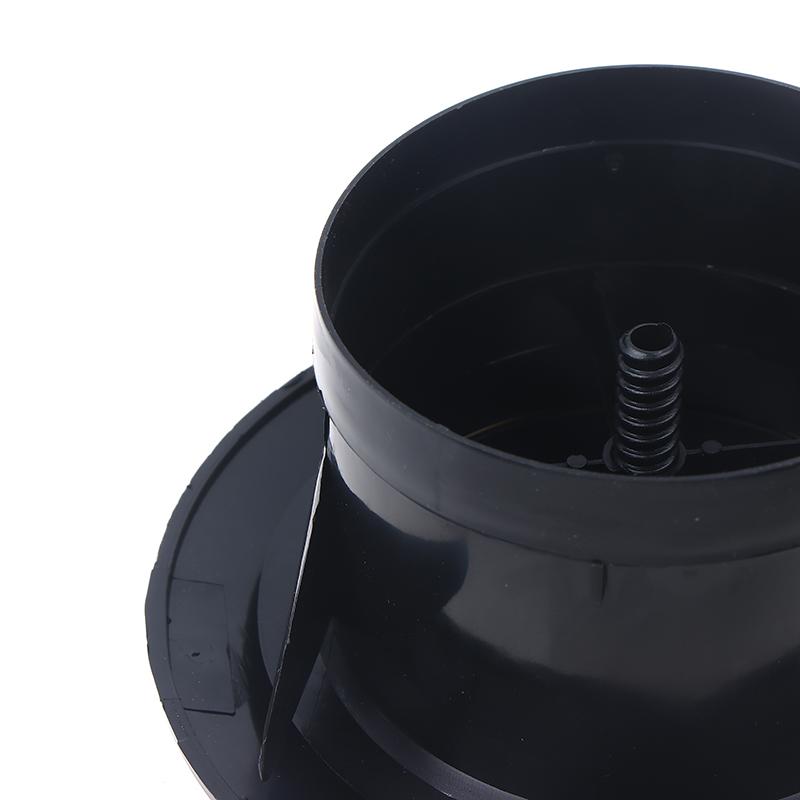 4 Shapes Availables 75/100/125Mm Round Ducting Ventilation Cover Air Vent Extract Valve Grille Air Circulation Vents Cover