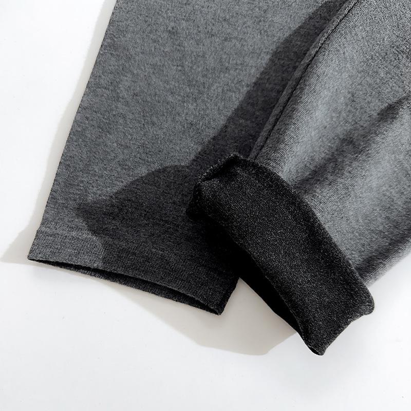 Herbst Damen High-Waist Schlankheitsleggings - Vielseitige Uni-Farbe Übergröße