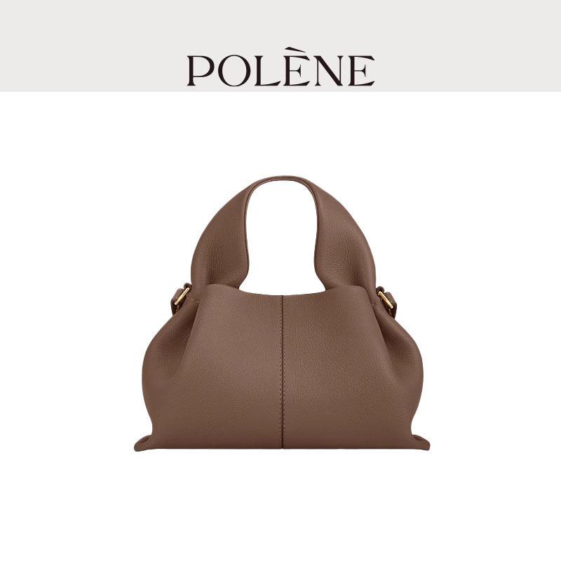 Polene Cloud Bag: Französische Nische Damen Retro Europäische & Amerikanische Handtasche, Unterarm Schulter & Crossbody Tasche, Leichter Luxus Mode.