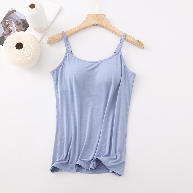 Damen-Schlankheits-Camisole mit integriertem BH und verstellbaren Trägern