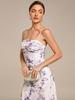 Ever-Pretty Women's Floral Sleeveless Adjustable Multiway High Stretch Midi Wedding Guest Dress