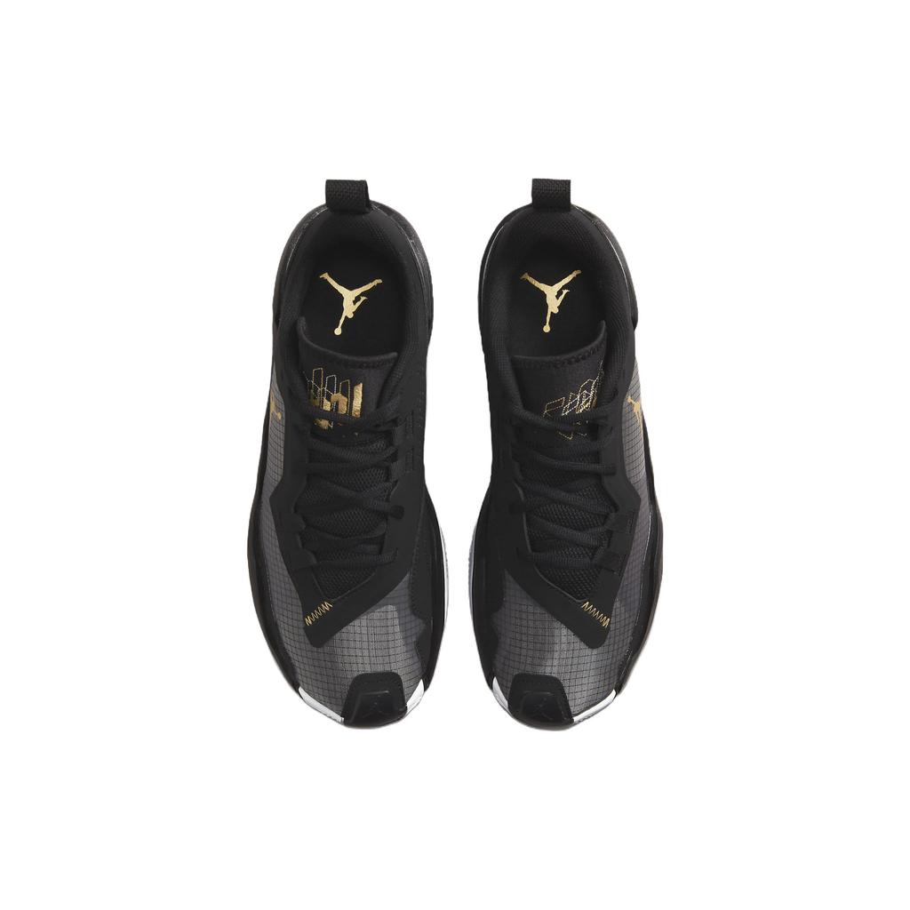 New JORDAN One Take 4 Black White Metallic Gold DO7193-007