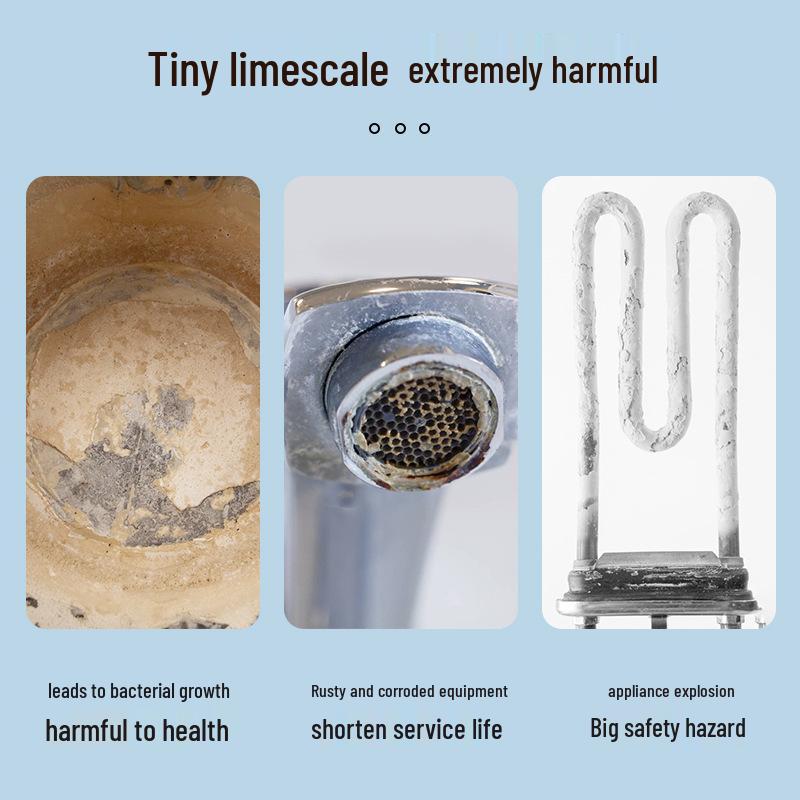 Food-Grade Citric Acid Descaler: Limescale & Tea Stain Cleaner for Kettles and Water Heaters.