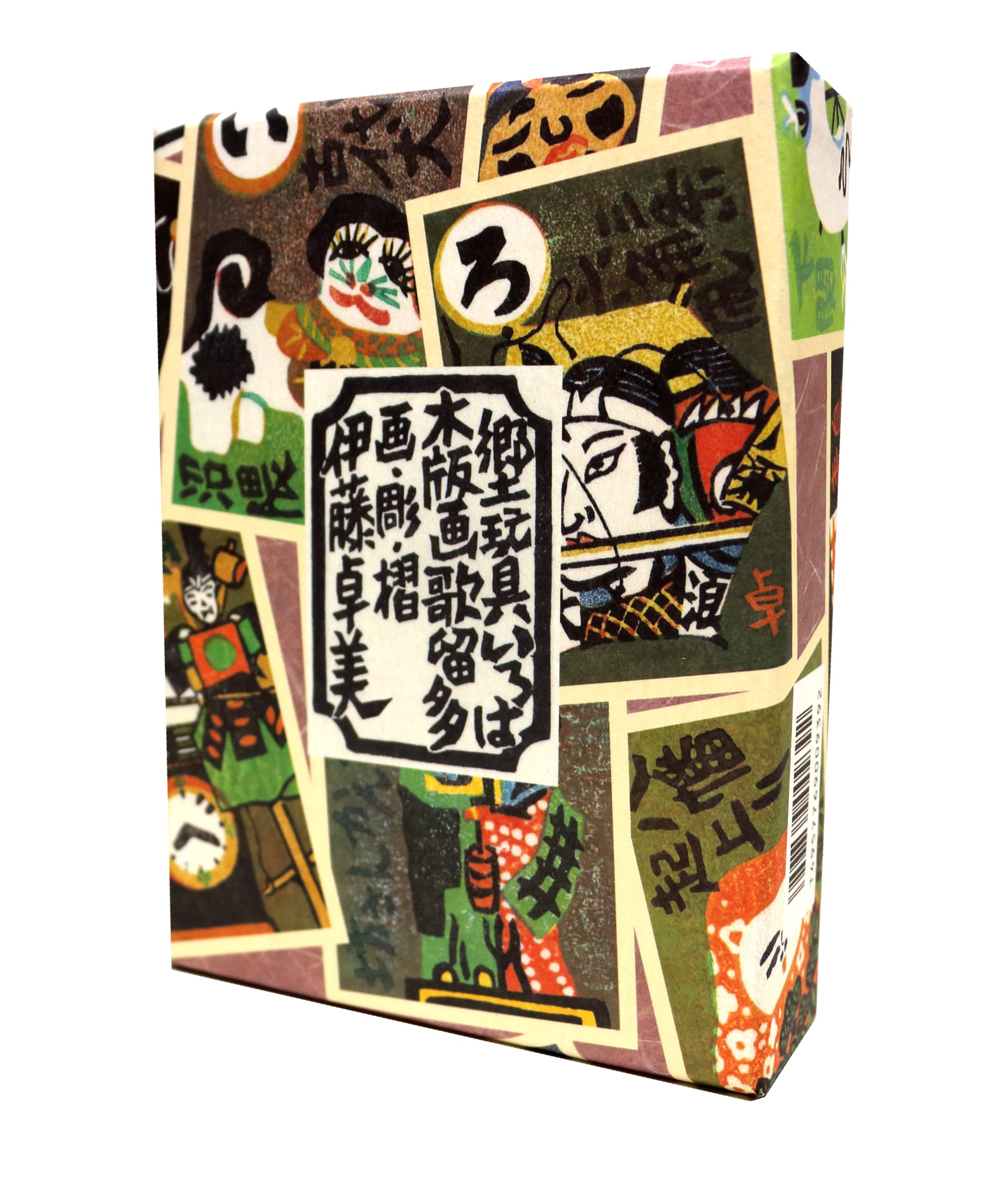 

Local toy Iroha woodblock Karuta