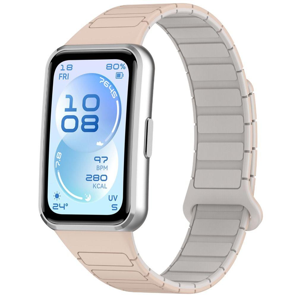 Magnetic Silicone Strap Colorful Comfortable Watchband Replacement Bracelet for Huawei Band 11/11 Pro Smart Watch Accessories
