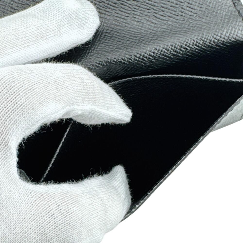 LOUIS VUITTON M30922 Taiga leather Anne Vert Cult De Visit Card Case black leather Used