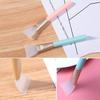 1 pz/un lotto durevole pelle cura del viso bellezza pennello in silicone pennelli per trucco professionale spazzola per trucco pulita barra di agitazione