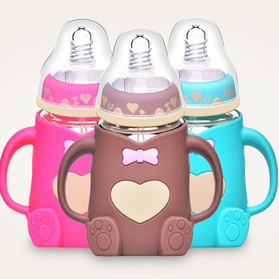 baby hug feeding bottle