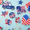 Independence Day Decorative Vase Plug-in Scene Layout Atmosphere Props Party Supplies
