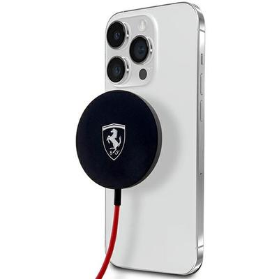 Carregador Indutivo 15W Ferrari MagSafe Preto