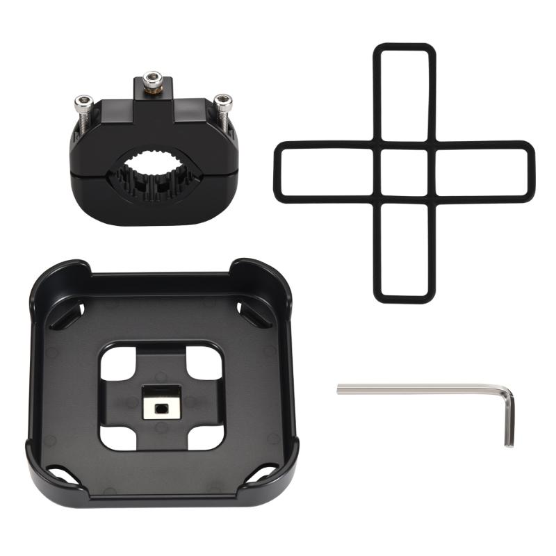 

1 Set ABS+PC Speaker Mount Bracket For Cycling Adventure Secure Attachment On 0.98 to 1.26 Inch Handlebars 1