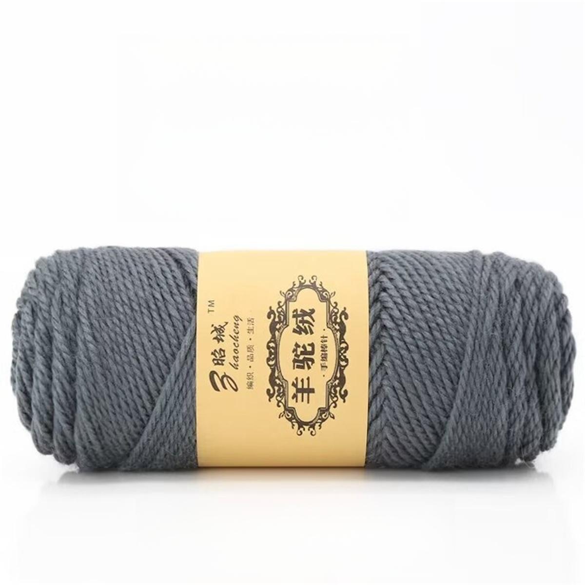 

6 мотков толстой акриловой пряжи для амигуруми, супертолстая пряжа для вязания спицами и крючком (600 г) Машинная стирка Мягкая пряжа для DIY игрушек рукоделия