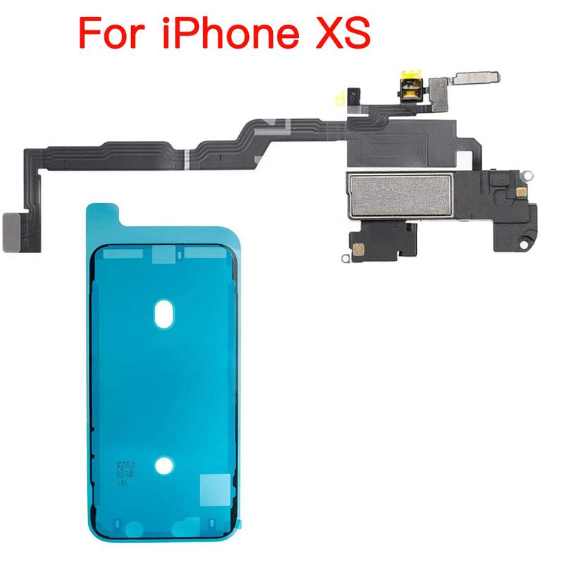Ear Speaker and Face ID Sensor  Light Flex Cable For iPhone X XR XS Max With Screen Waterproof GlueAssembly Replacement