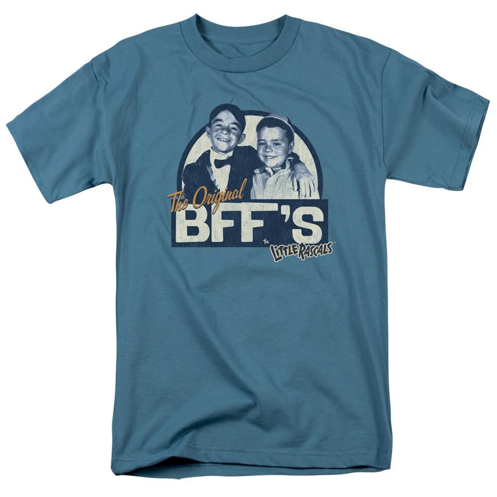 26 The Little Rascals Original BFFs T Shirt Alfalfa Mens Licensed Classic TV Slate Unisex T-Shirt XXXL