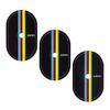 3Pcs Bicycle Tire Valve Sticker Universal Bike Valve Pad Sticker Tire Air Nozzle PVC Sticker Valve Decal Protector Cover