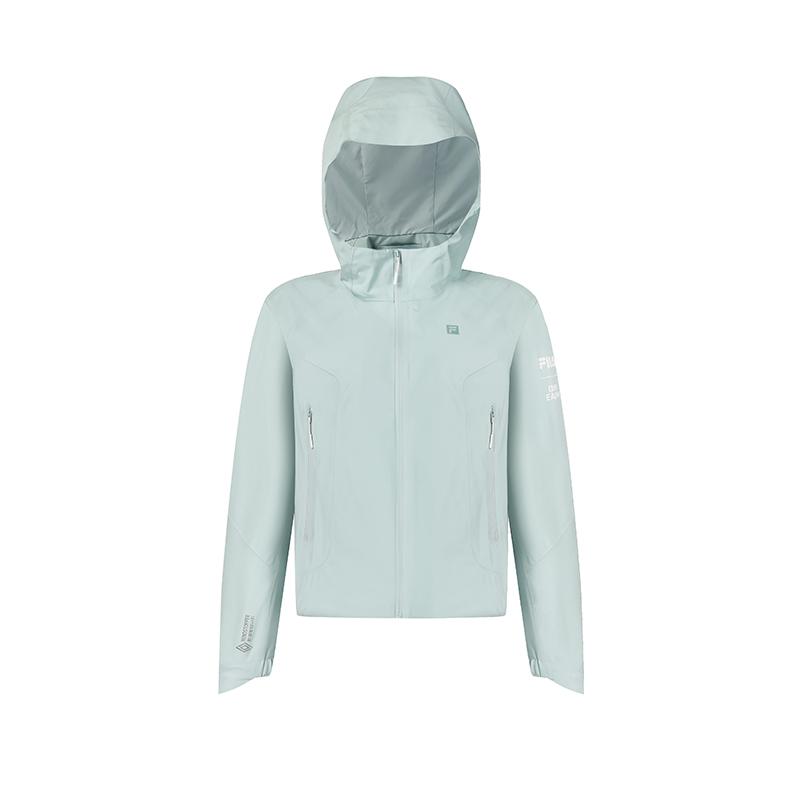 Fila X BBC EARTH Athletics Explore Minimalist Hoodie Jacket Women Jackets Mysterious-Blue A11W437702FLB