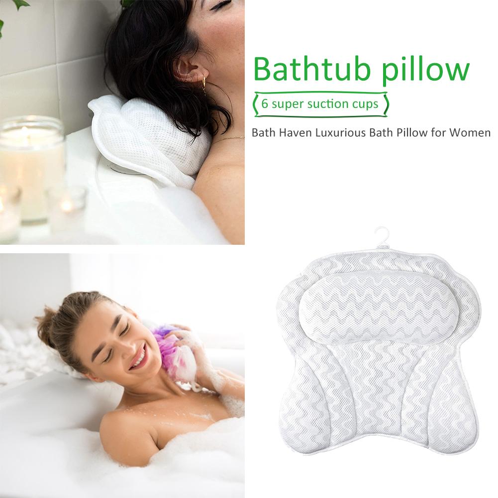 massaging bath pillow