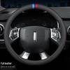 Genuine Leather Steering Wheel Cover for WEY VV7 VV5s VV6 P8 Tank New Energy - Summer Edition