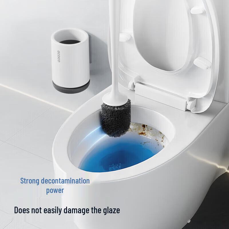 ecoco Wall-Mounted Round Toilet Brush