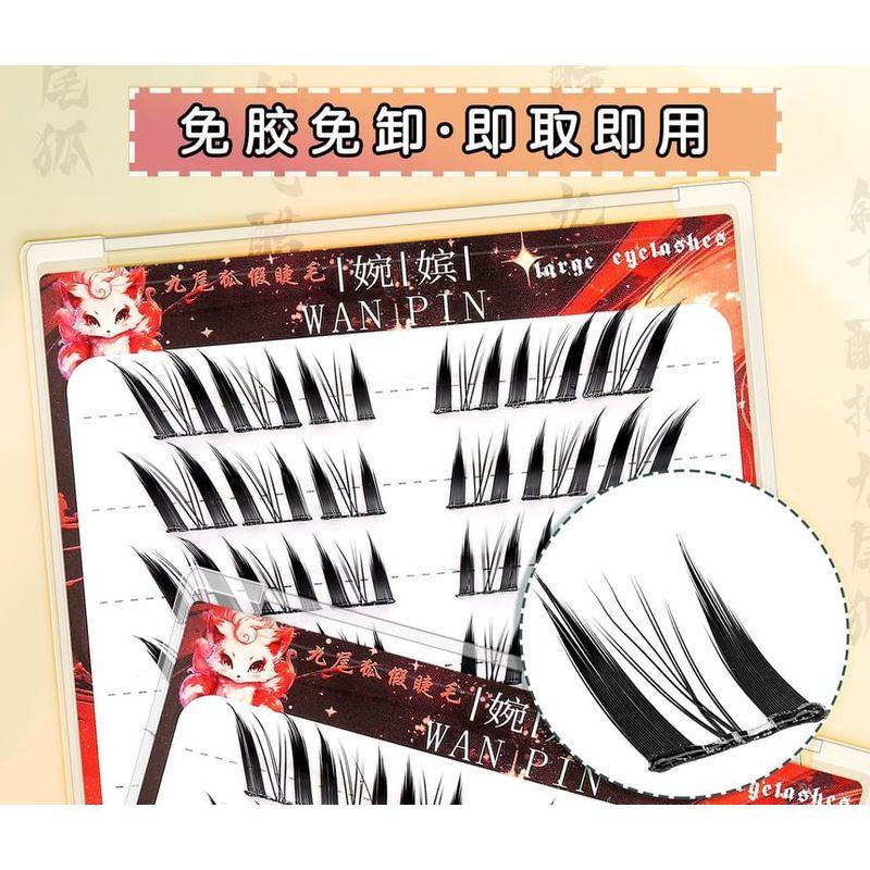 Mogugu - Glue-free Fox Eye Multipack False Eyelashes Cluster