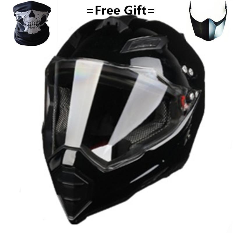 Professional Motocross Helmets, Off Road, Matte Black Dot, DOT CE