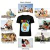 Cute Bear With Umbrella Print Kids Shirt,Adorable Rainy Day Themed Toddler Top Pure cotton T-shirt