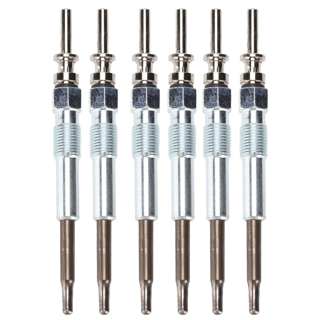 6pcs Diesel Heater Glow Plugs 12237786869 Replacement for 3 5 6 7 Series X3 X5 X6