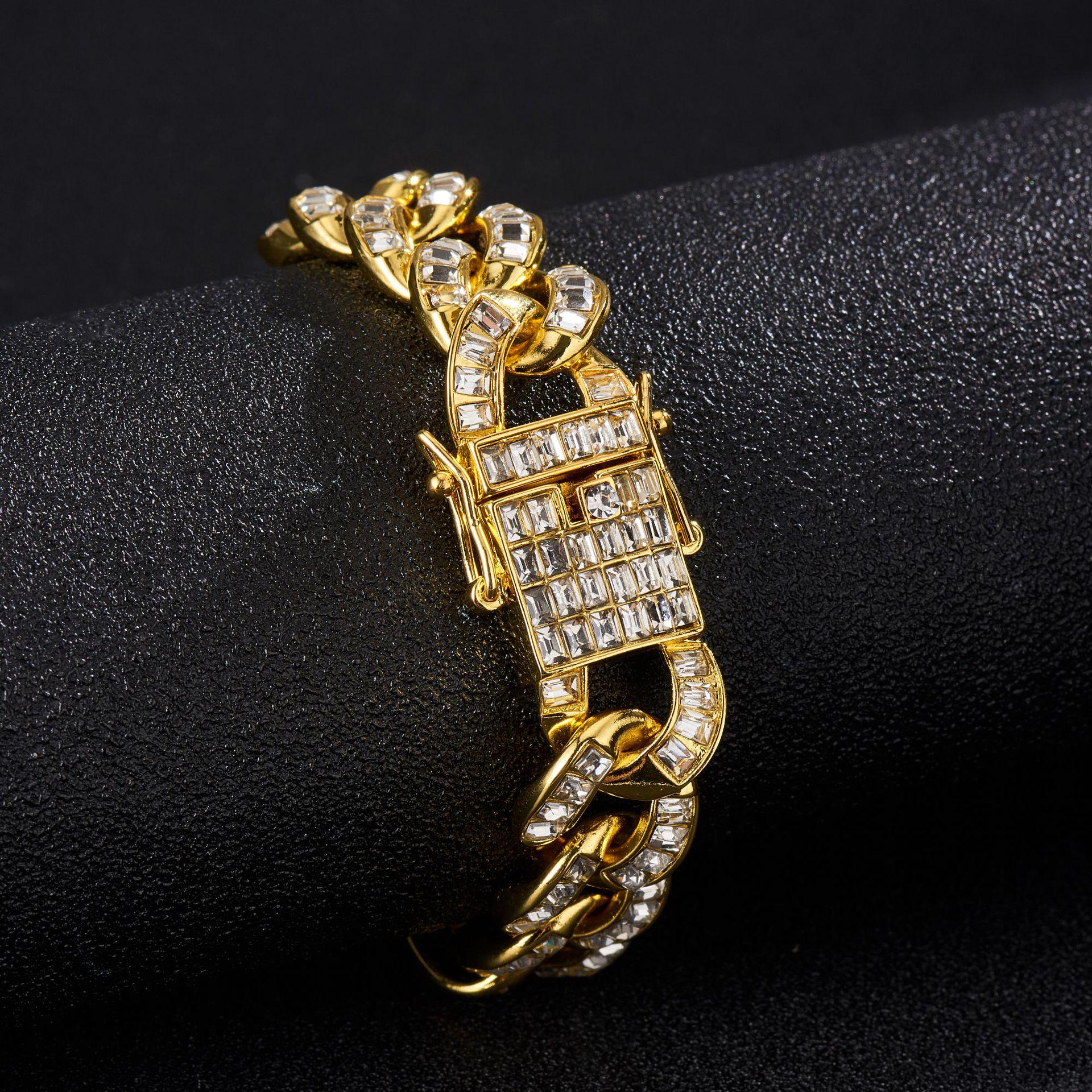 Bestselling 2023 Cuban Link 15mm Men s Hip Hop Necklace - New Personalized Style