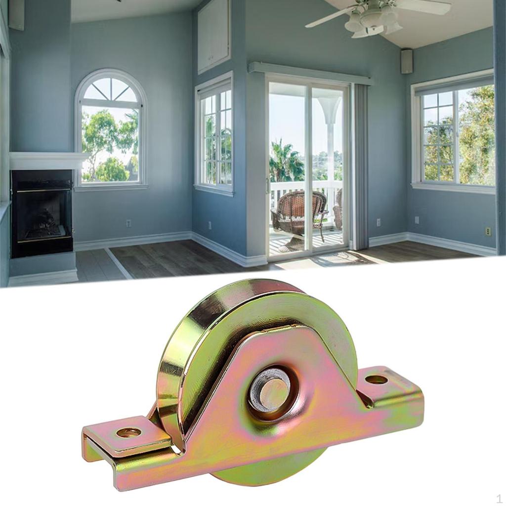 Easy To Install, Heavy Duty V-groove Sliding Door Wheels for Industrial Machinery,