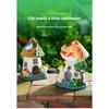 Mushroom Solar Decorative Lamp Tree House Small House Ornaments Outdoor Villa Garden Courtyard Balcony Landscaping Arrangement