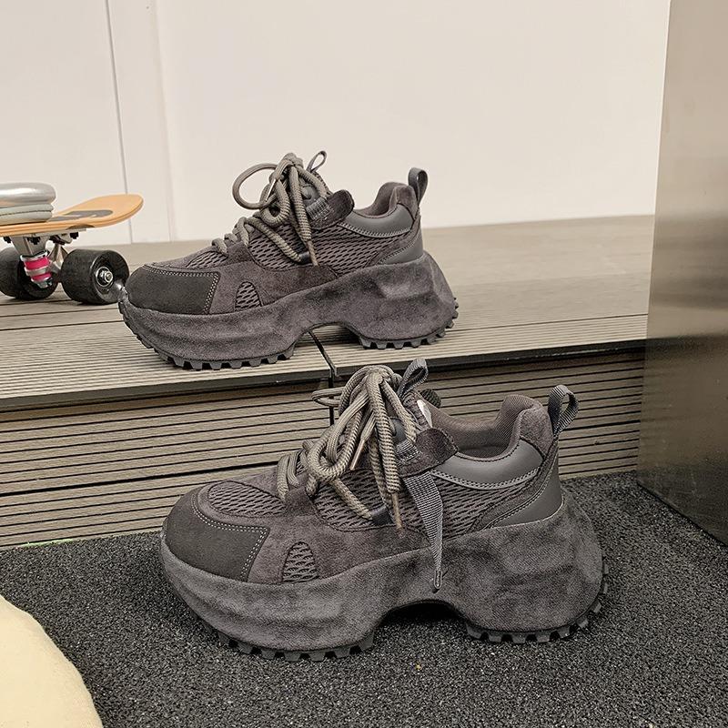 Daddy shoes women's tide autumn new fashion trend platform sports shoes