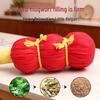 Red Hawthorn Rock Candy Mugwort Massage Hammer for Shoulder & Back