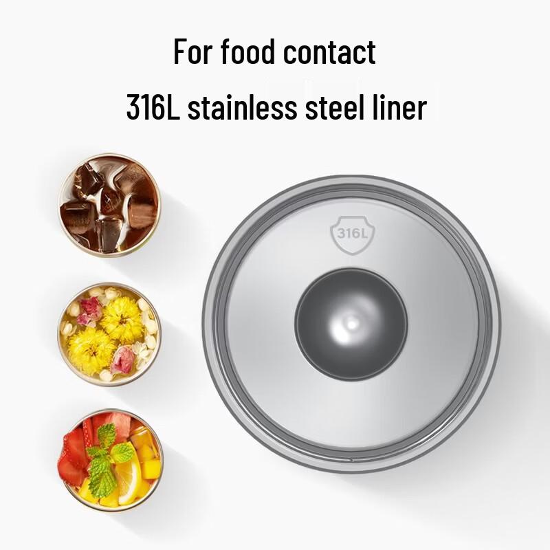 HAERS Smart Twist-Cap 316L Stainless Steel Vacuum Flask