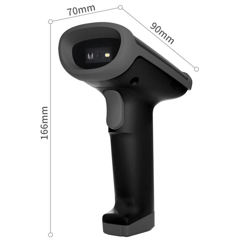 Deli 14950W Wireless 1D/2D Barcode Scanner