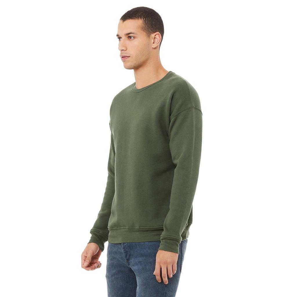 Bella + Canvas Unisex Adult Fleece Drop Shoulder Sweatshirt
