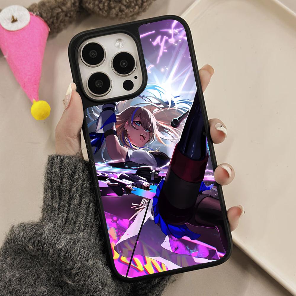 HSR Serval Matte Surface Mobile Phone Case for iPhone 17 16 15 14 13 12 11 Air Pro Max Plus Colorful Cover