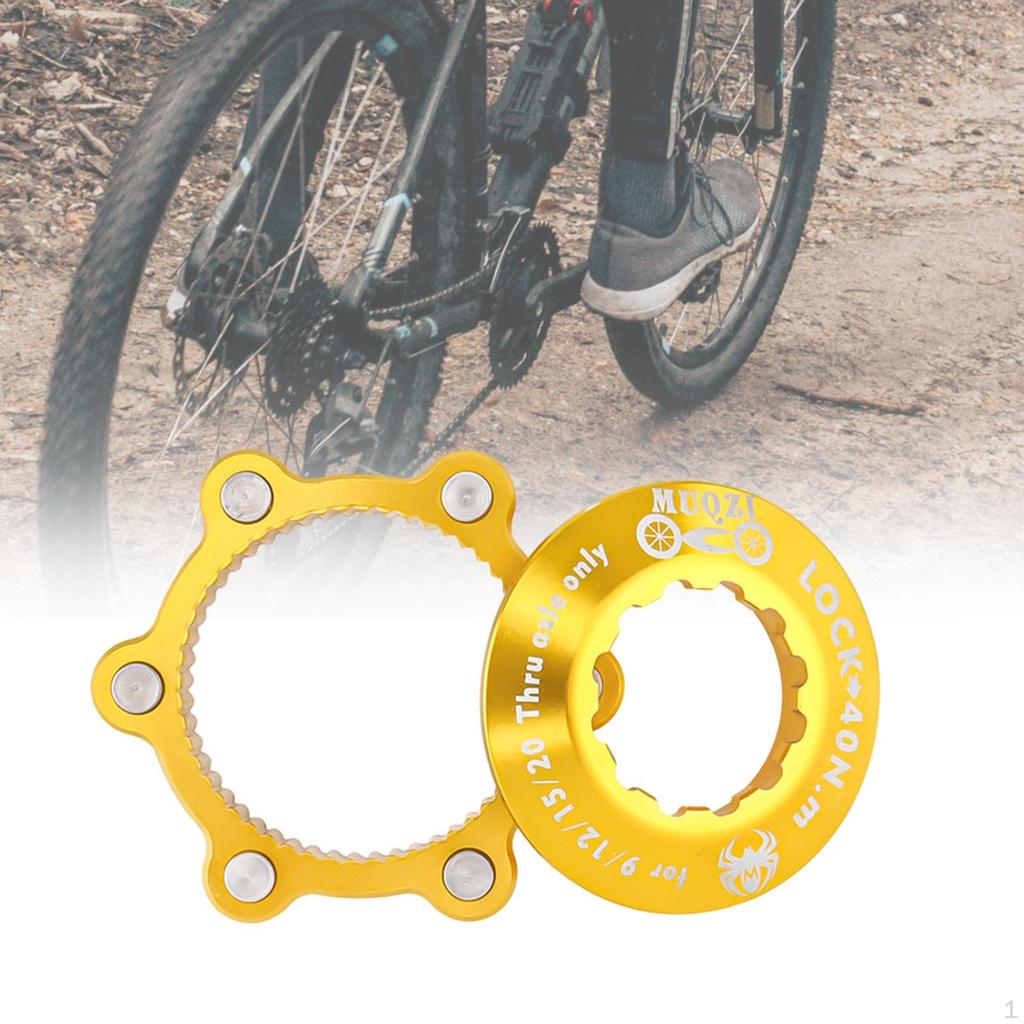 Buy Alloy Bike Center Lock Adapter to 6Bolt Rotor MTB Mountain Road