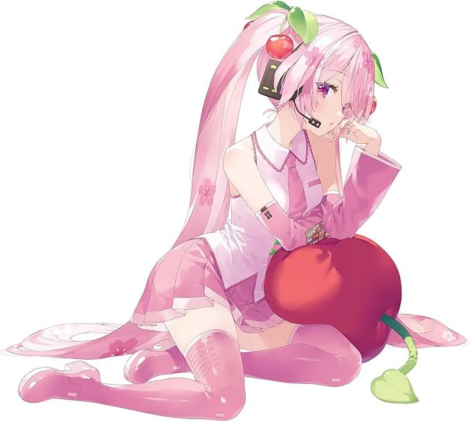 Niedliches Kissen für den Schreibtisch, offizielles SakuraMiku ~Cherry ver.~ HatsuneMiku