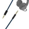 Nylon Braided Wire for G233 G433 GPRO GPROX Headphones Sturdy and Wear Resistant Design Headphones Cable Replacement