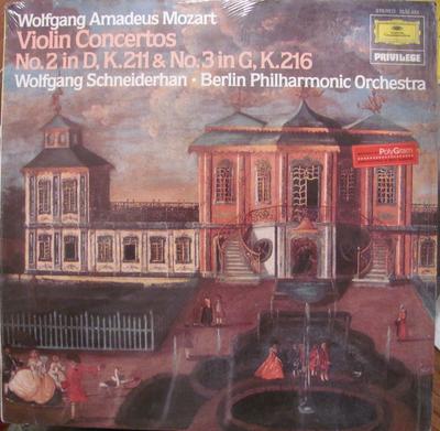 LP Record WOLFGANG AMADEUS MOZART - WOLFGANG  - Violinkonzerte Nr. 2 D-Dur KV 211 / 2535443 Deutsche Grammo Germany Classical Used