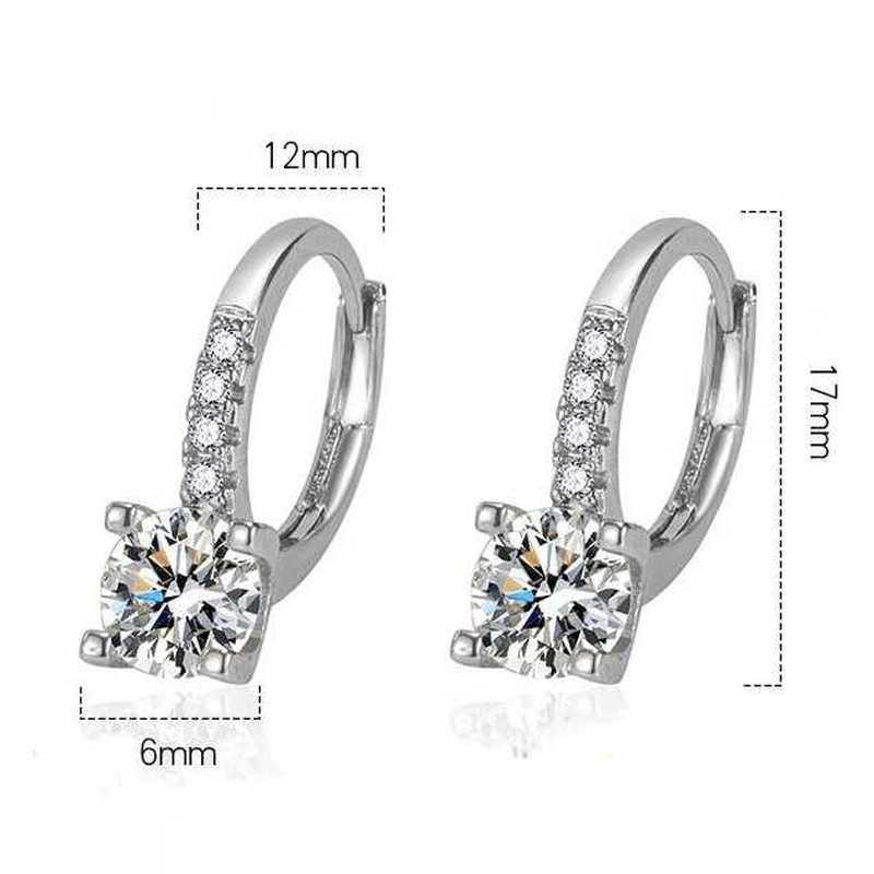 Sace Gems Orecchini classici con zirconi in lega di rame per regali di nozze da donna