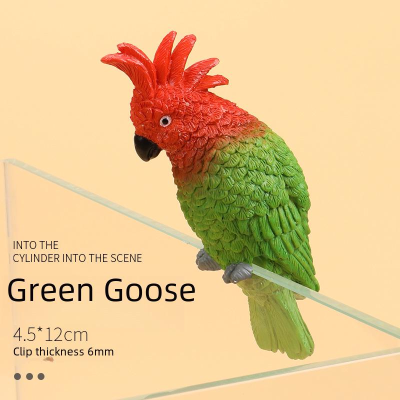 Kreative Papageifisch Aquarium Randdekoration - Wandhängendes Landschaftsornament