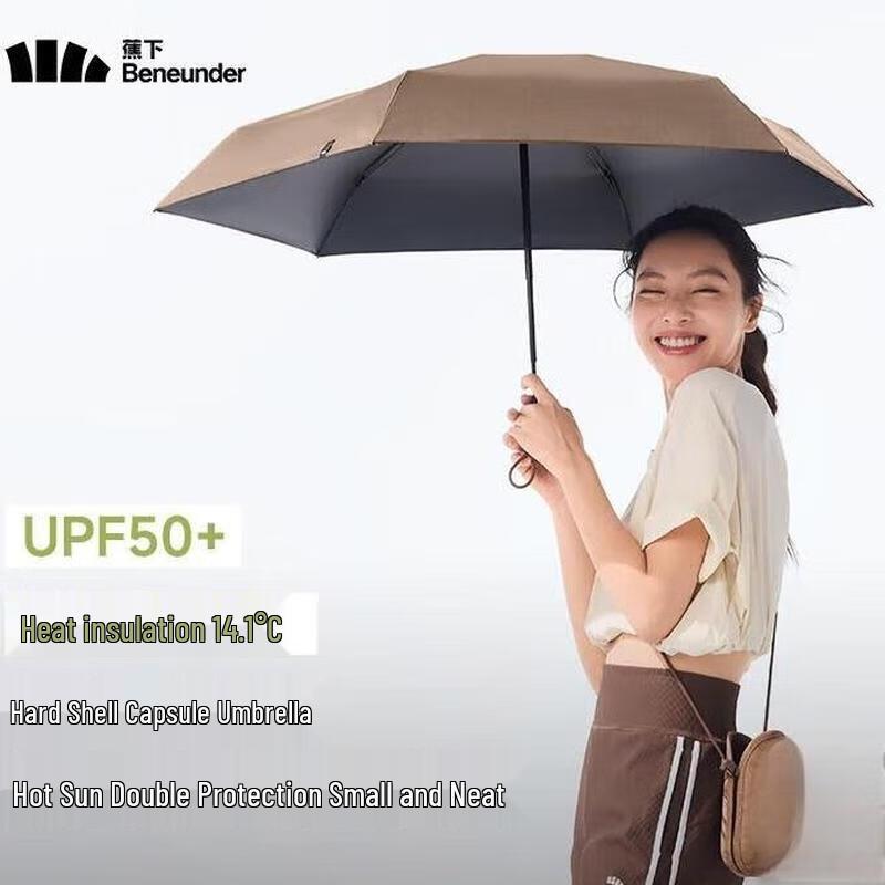 BRS Ultra-Compact UV Sun & Rain Umbrella