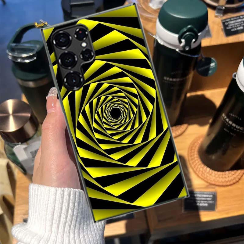 Chaotic Hypnosis Cases Phone Case for Samsung Galaxy S26 Ultra S25 Edge S24 S23 FE S21 Plus S20 S22 S10 Cover TPU Capa Shell Sho