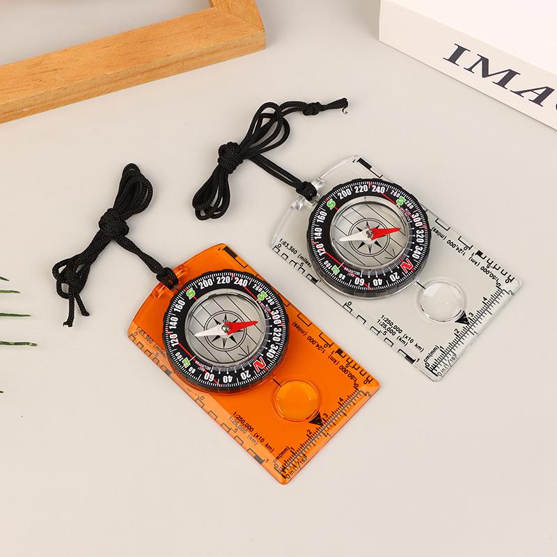 Outdoor Waterproof Professional Camping Compass Hiking Backpack Directional Compass Best Survival Gift For Map Reading