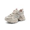 Belle Fashion Splicing Dad Shoes 2025 Summer New Shopping Mall Same Style Tall Thick Soled Shoes